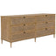 Uttermost Sleeping Coast 6 Drawer Rattan Chest of Drawers House of Isabella UK