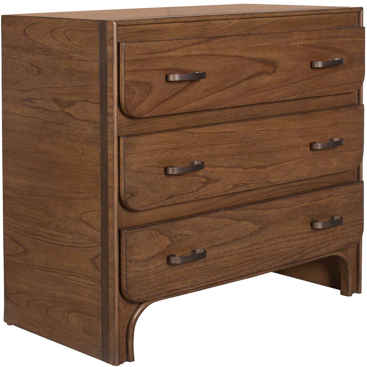 Uttermost Sleeping McKagan 3 Drawer Chest of Drawers in Mindi Wood House of Isabella UK