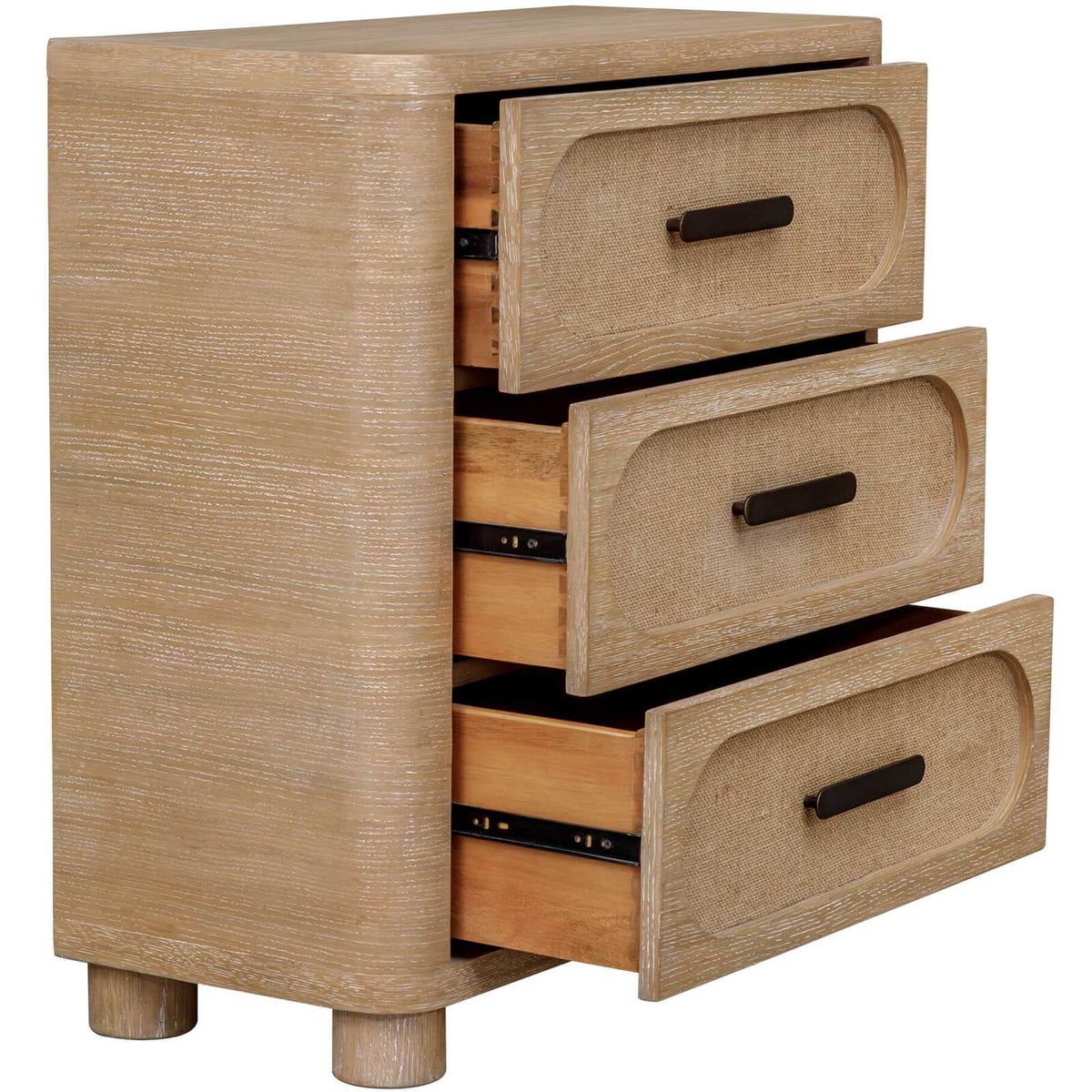 Uttermost Sleeping Scottie 3 Drawer Chest of Drawers in Natural Oak House of Isabella UK
