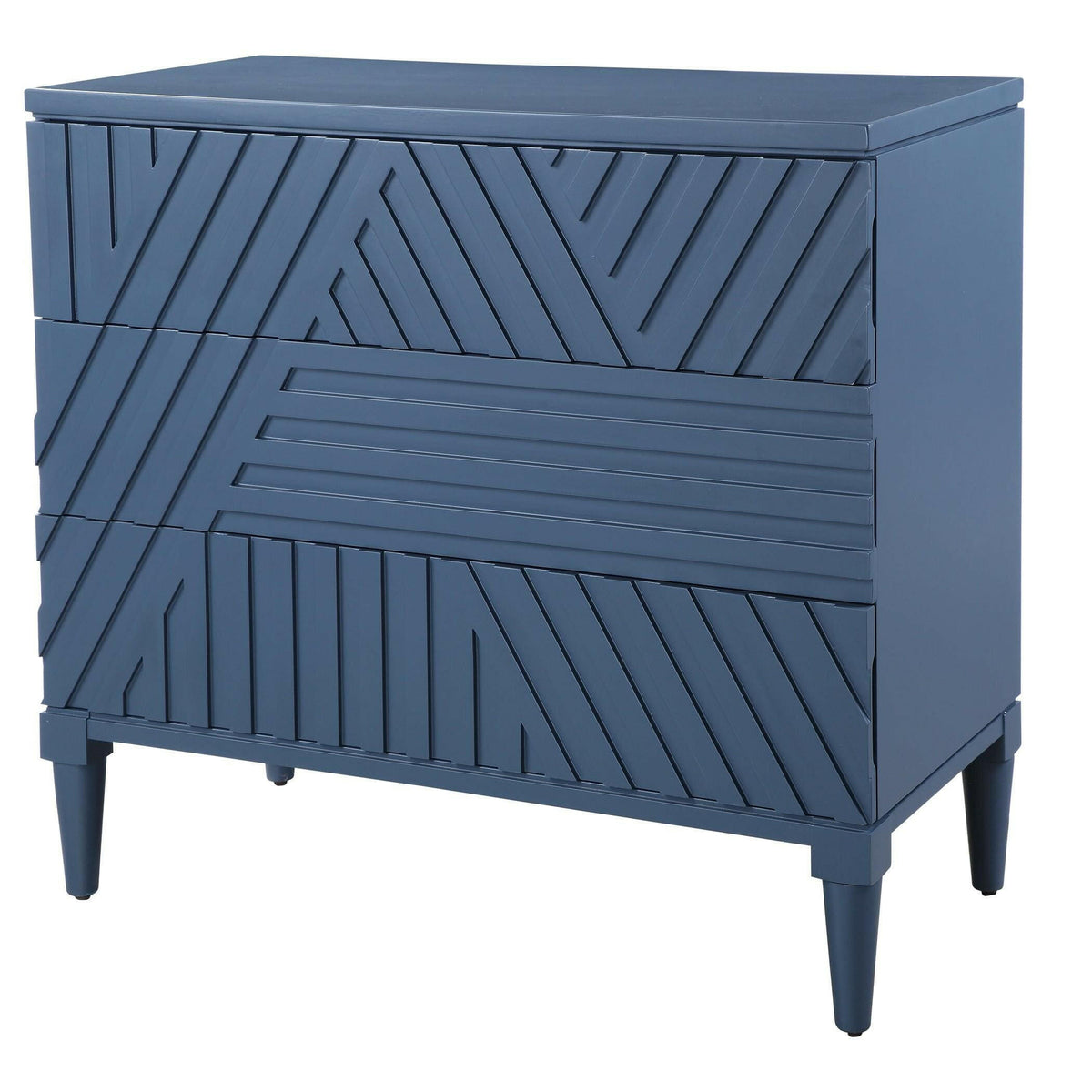 Colby Blue Drawer Chest.