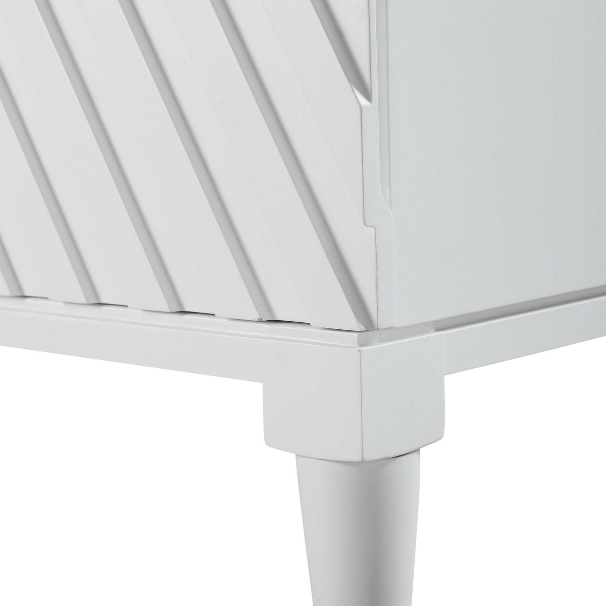 Colby White Drawer Chest.