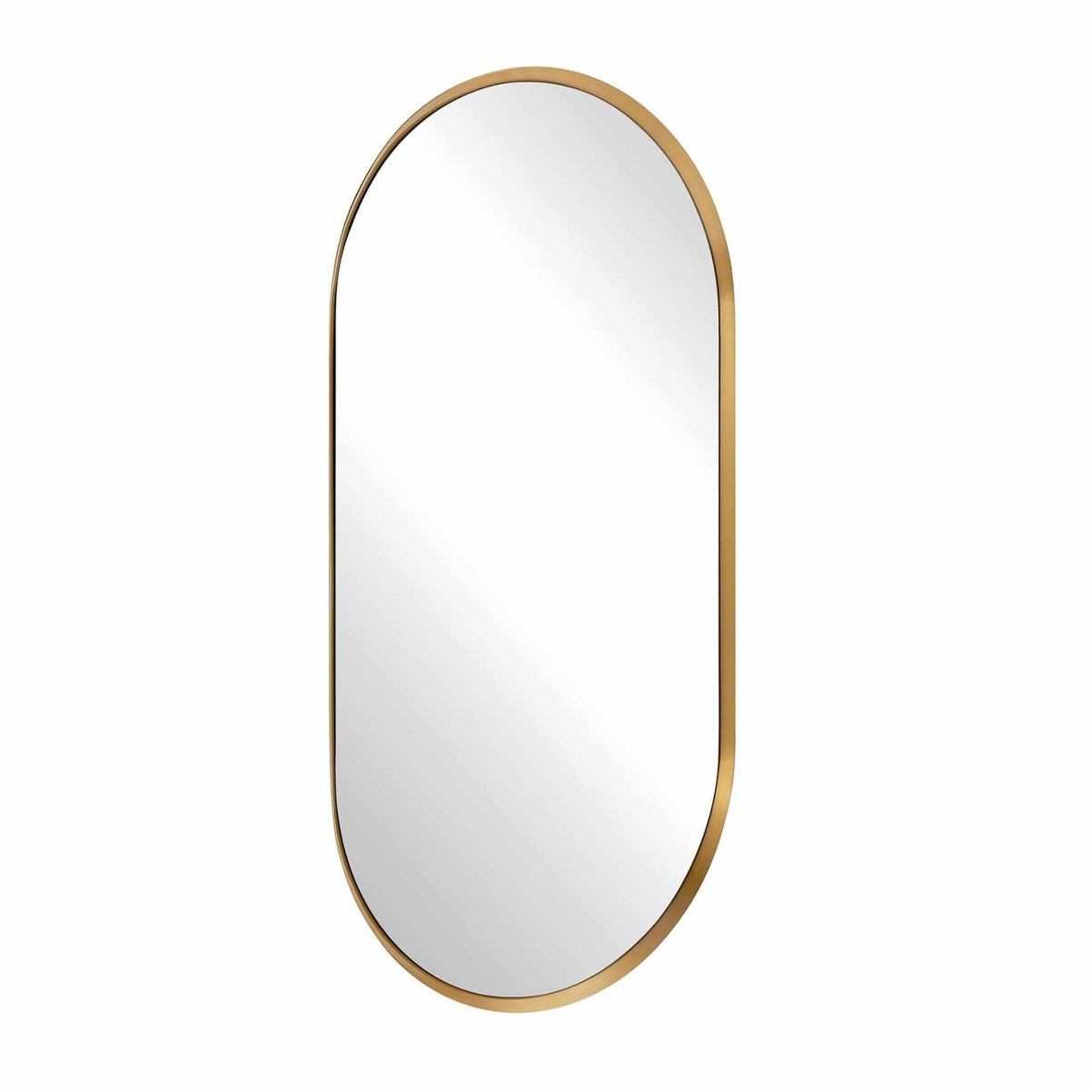 Torrado Oval Brass Mirror