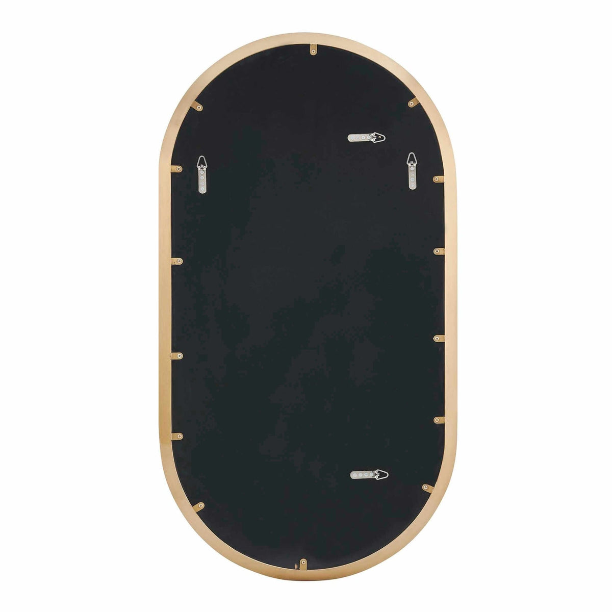 Torrado Oval Brass Mirror