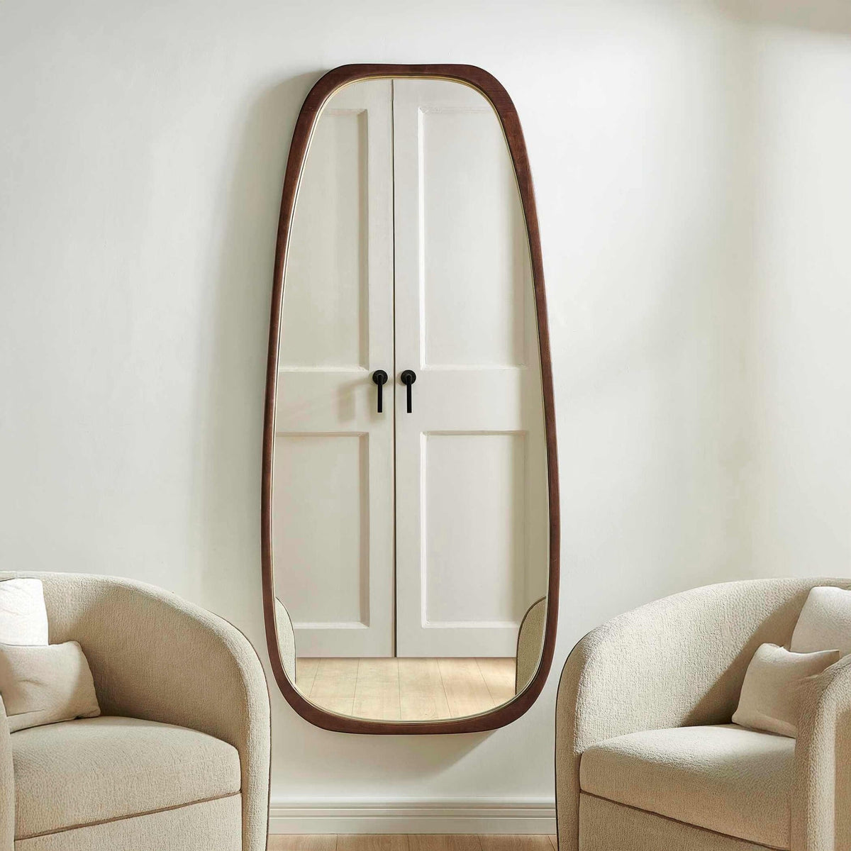 Zachari Asymmetrical Tall Mirror