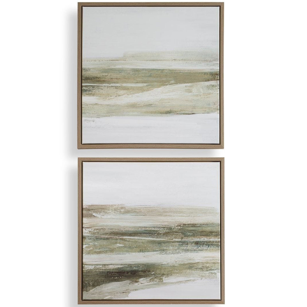 All Of A Sudden Framed Canvases - Set of 2