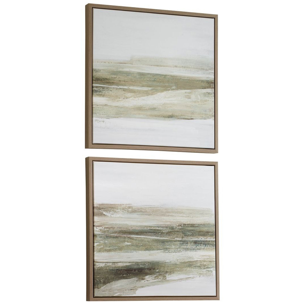 All Of A Sudden Framed Canvases - Set of 2