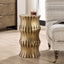 Arida Accent Table in Aged Gold