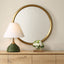 Atkinson Modern Round Mirror in Brass