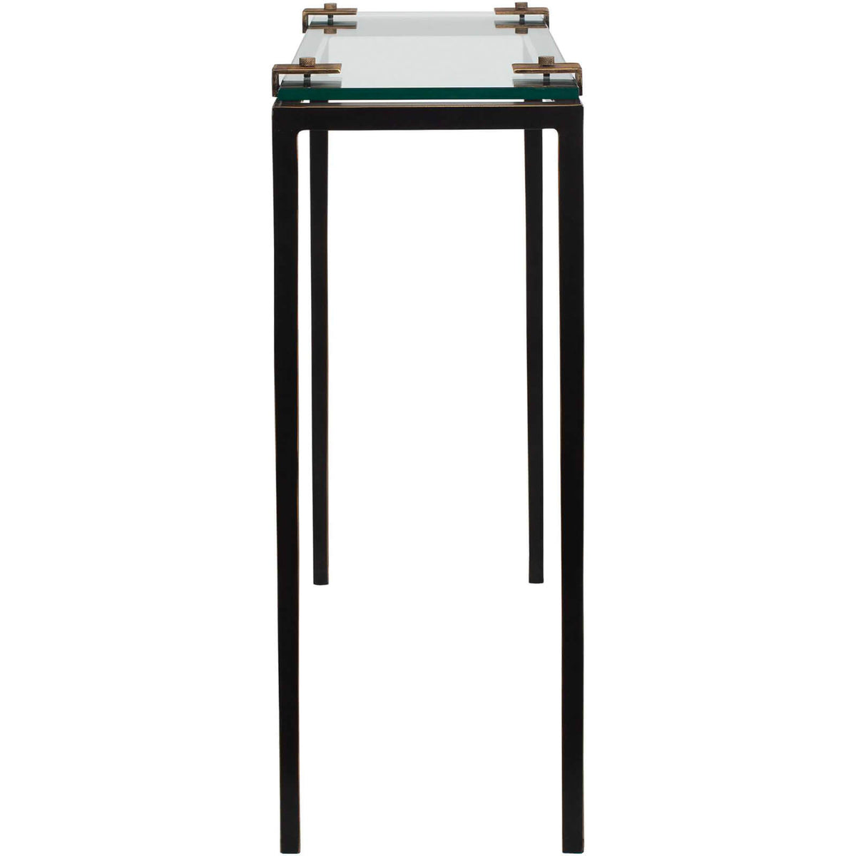 Averona Glass Top Side Table