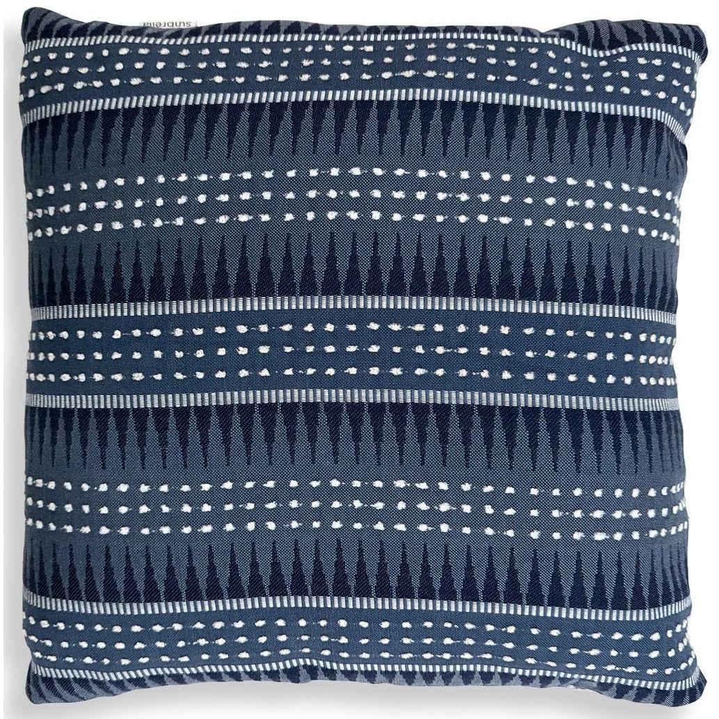 Backgammon Outdoor Cushion in Slate