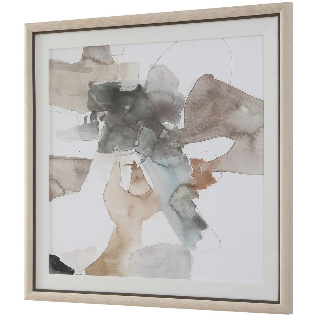 Cohesion Framed Abstract Print
