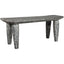 Fade To Black Wood Bench