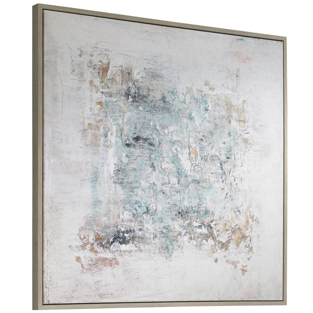 Find Me Here Abstract Framed Canvas Art
