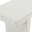 Hagan Indoor-Outdoor Console Table in Limestone