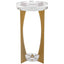 Kolkata Accent Table in Brass