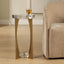 Kolkata Accent Table in Brass