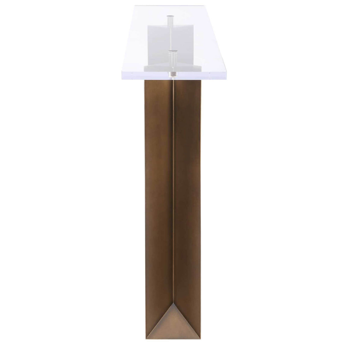 McElroy Modern Bronze Console Table