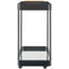 Vesper Iron Bar Cart in Black