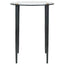 Wren Round White Marble Side Table