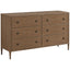 Whitford 6-Drawer Chest of Drawers in Tobacco