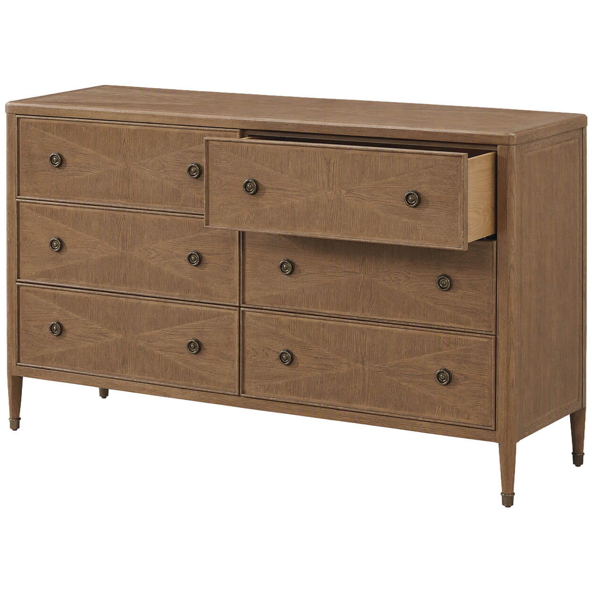 Whitford 6-Drawer Chest of Drawers in Tobacco