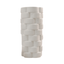 Willow Large White Ribbed Ceramic Vase