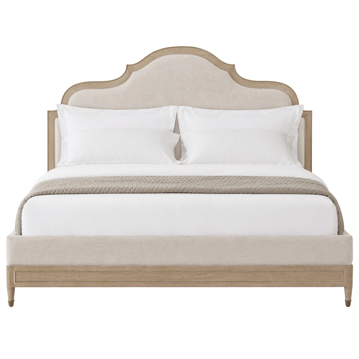 Willowmere Bed in Riverwash Oak - UK King Size