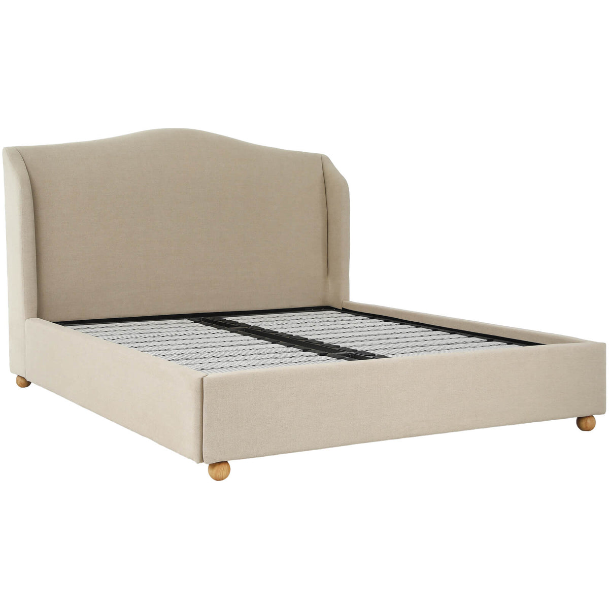 Wilmcote Winged Upholstered Bed - Super King