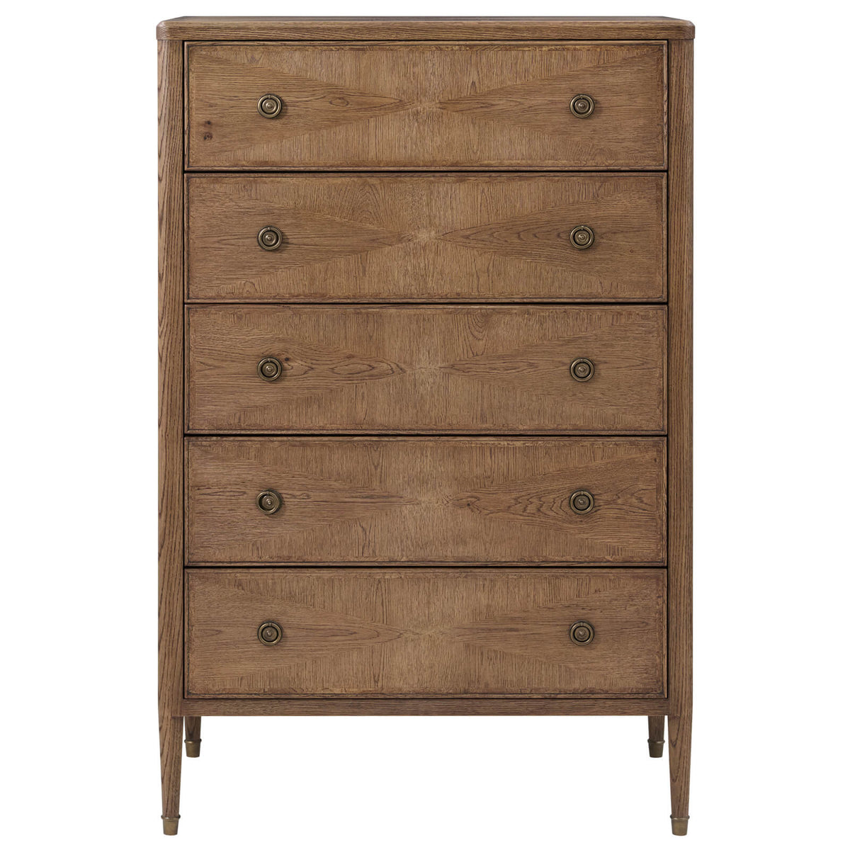 Woodford Tall Chest of Drawers in Tobacco