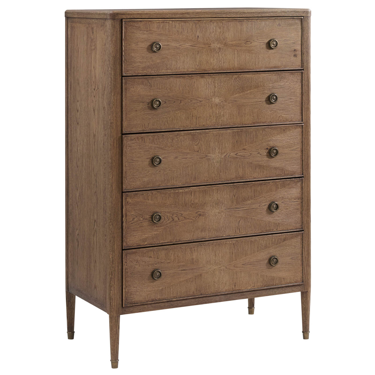 Woodford Tall Chest of Drawers in Tobacco