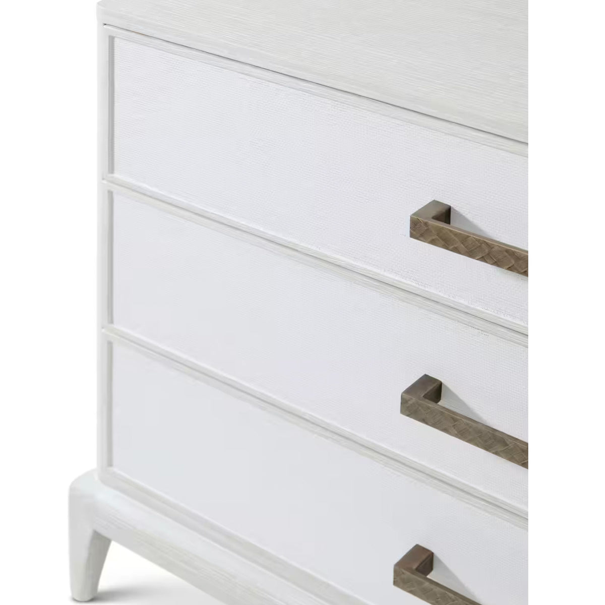Worth Bedside Table with Wallpaper Drawer Fronts