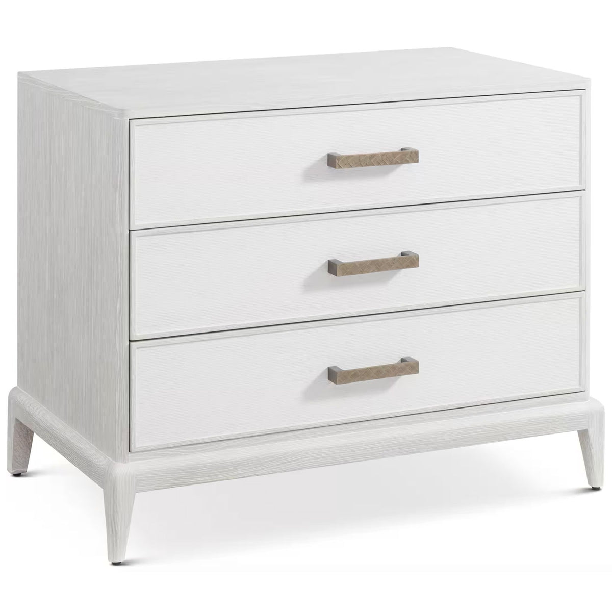 Worth Bedside Table with Wallpaper Drawer Fronts