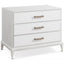 Worth Bedside Table with Wallpaper Drawer Fronts