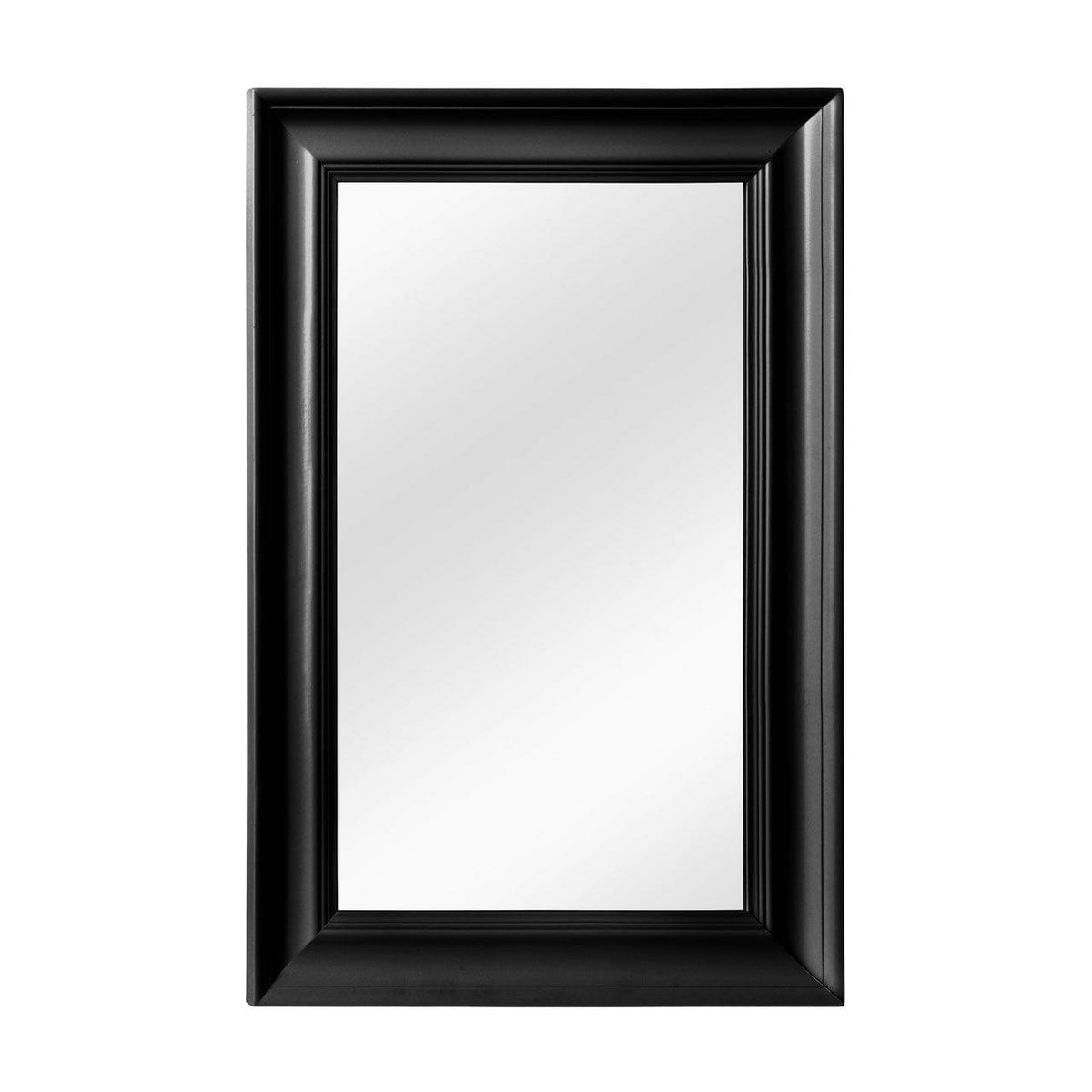 Urban Matte Black Wall Mirror.