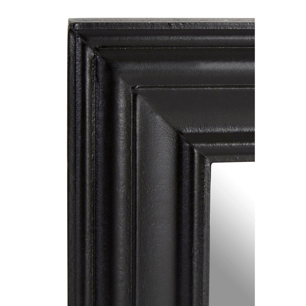 Henley Black Wooden Framed Wall Mirror.