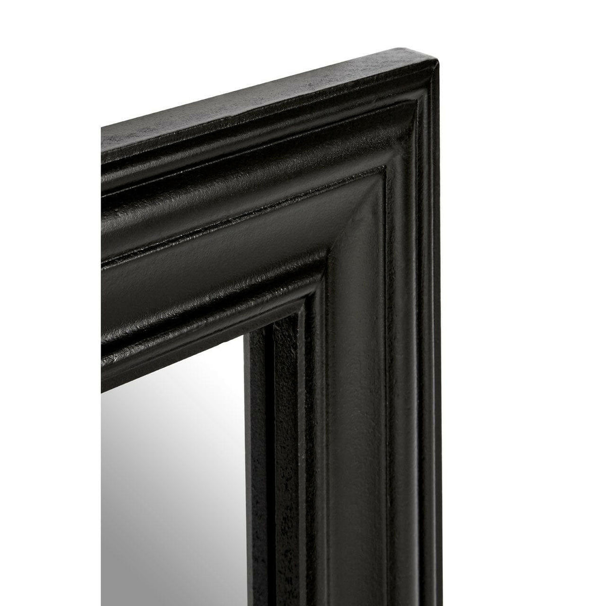 Henley Black Wooden Framed Wall Mirror.