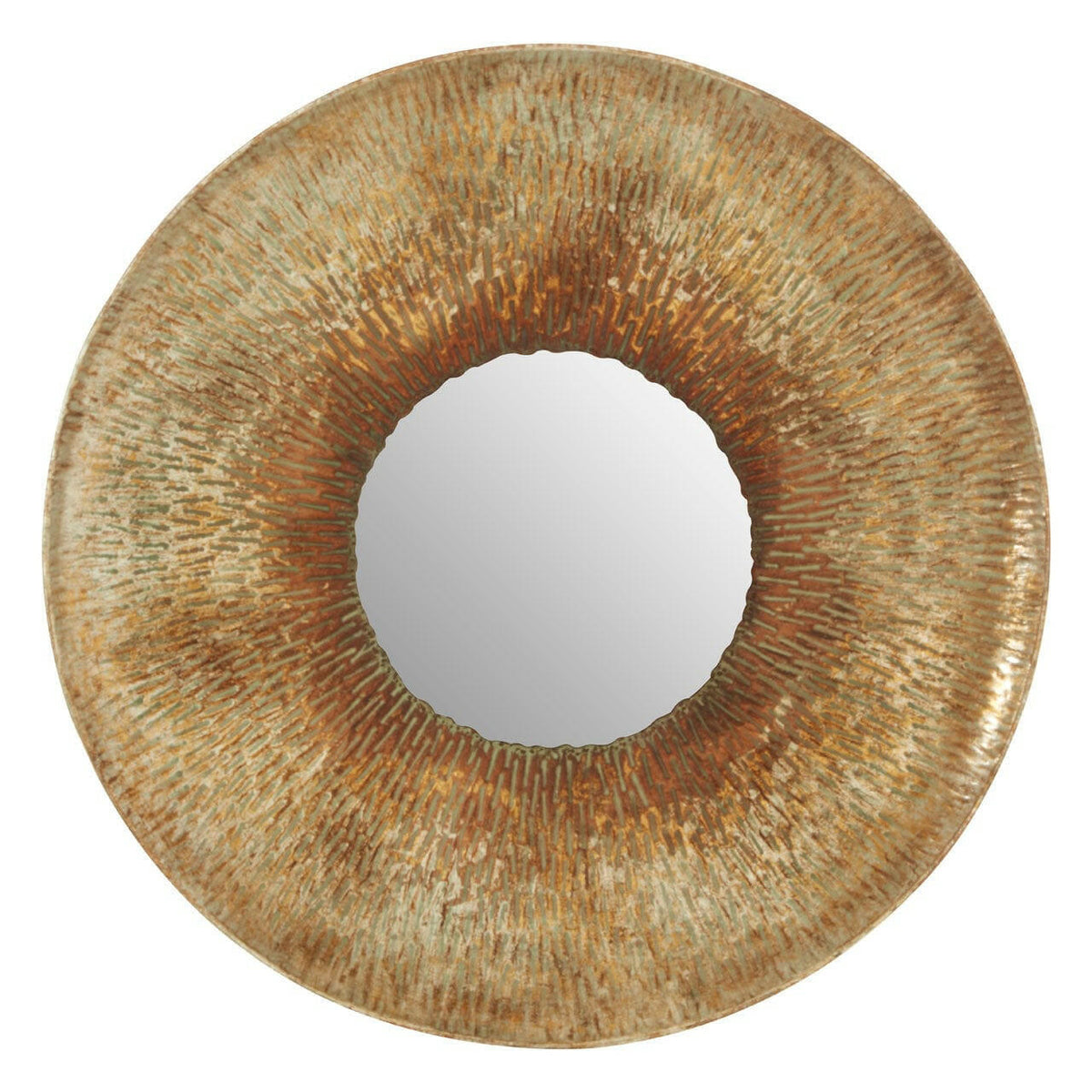 Faiza Medium Textured Wall Mirror.