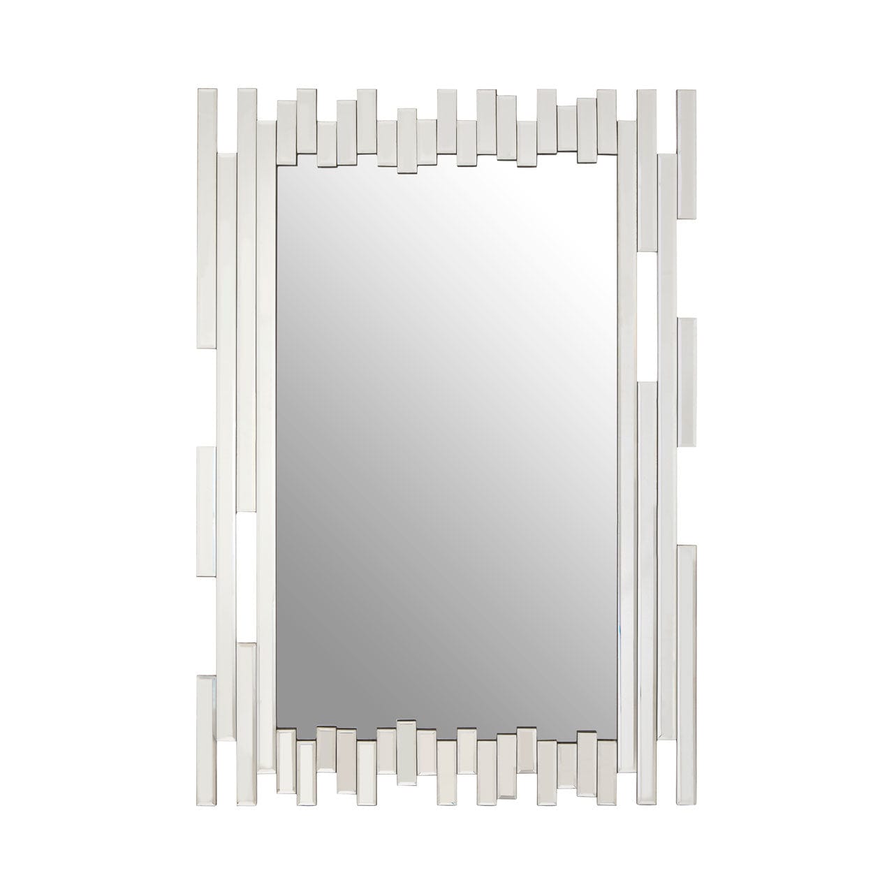 Hamilton Interiors Mirrors Puzzle Wall Mirror With Cut Out Frame House of Isabella UK