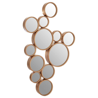 Hamilton Interiors Mirrors Persephone Gold Finish Wall Mirror House of Isabella UK