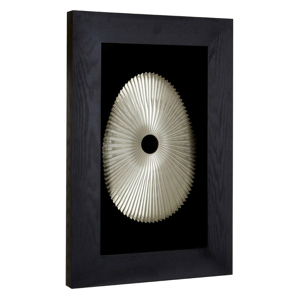 Framed Oval Carving Wall Art.