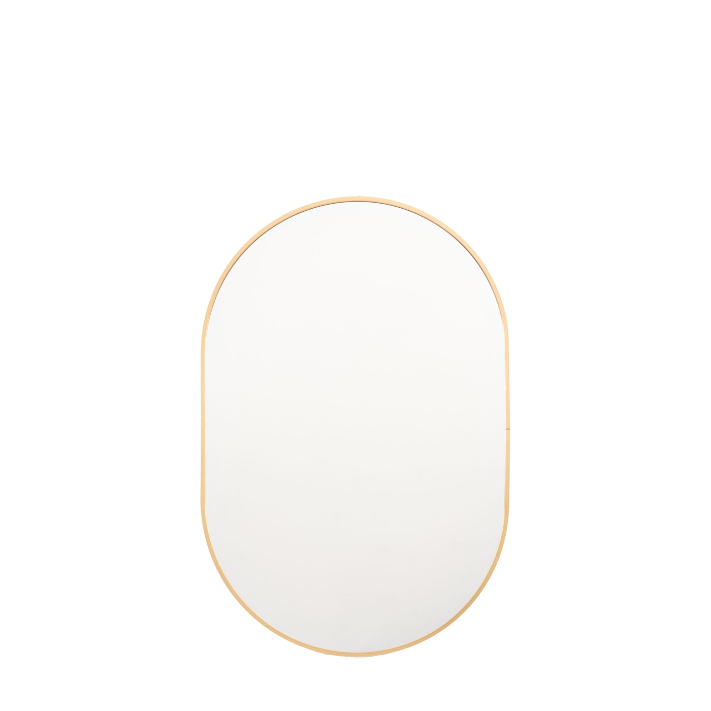 Boswyn Oval Gold Mirror - Small