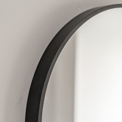 Boswyn Oval Black Mirror - Small