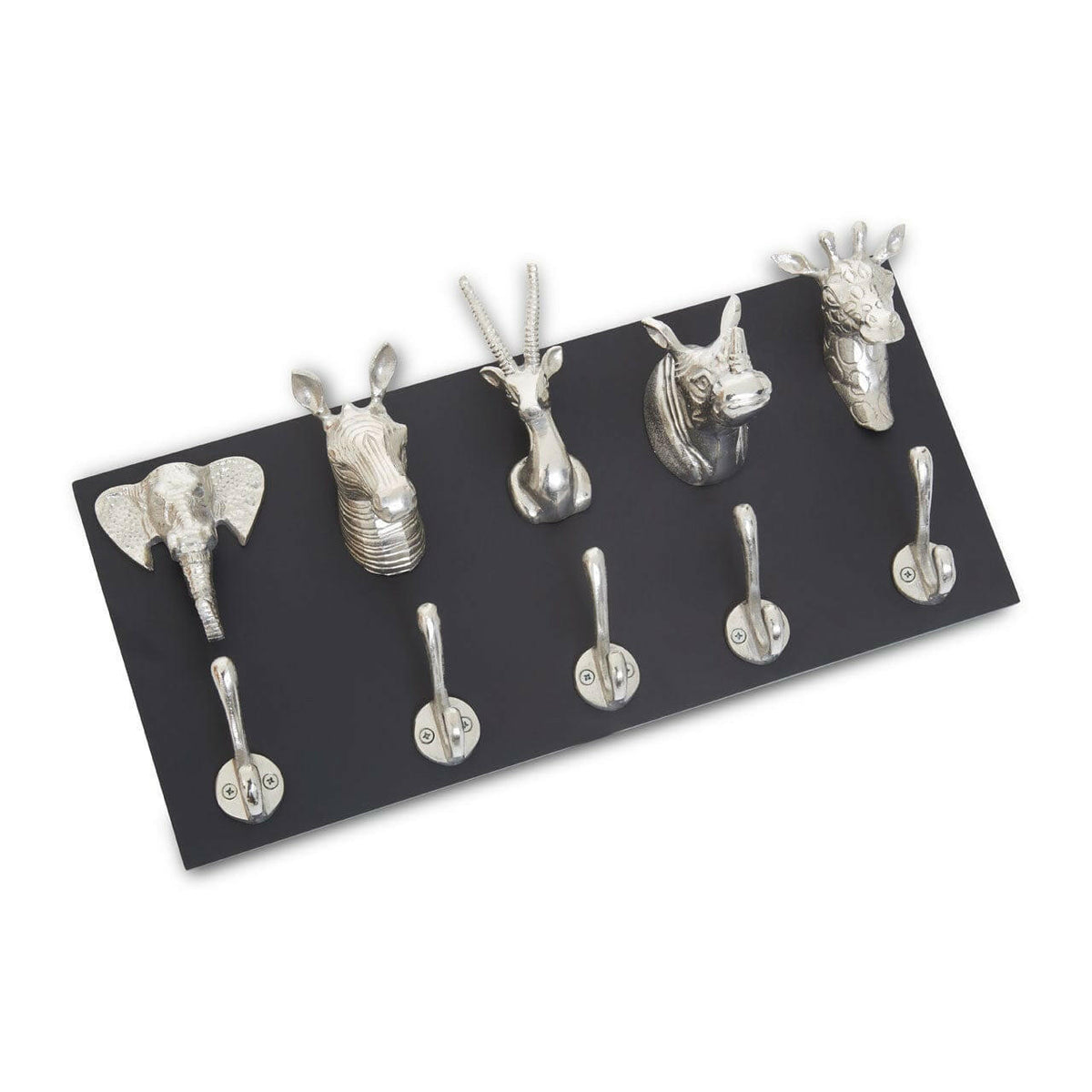 Safari Animal 5 Hook Wall Hanger.