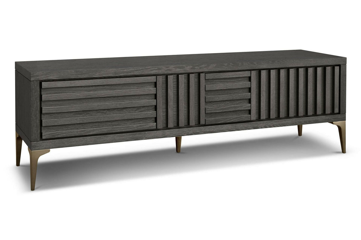 Kyoto Media Unit with 2-Doors and 2-Drawers.