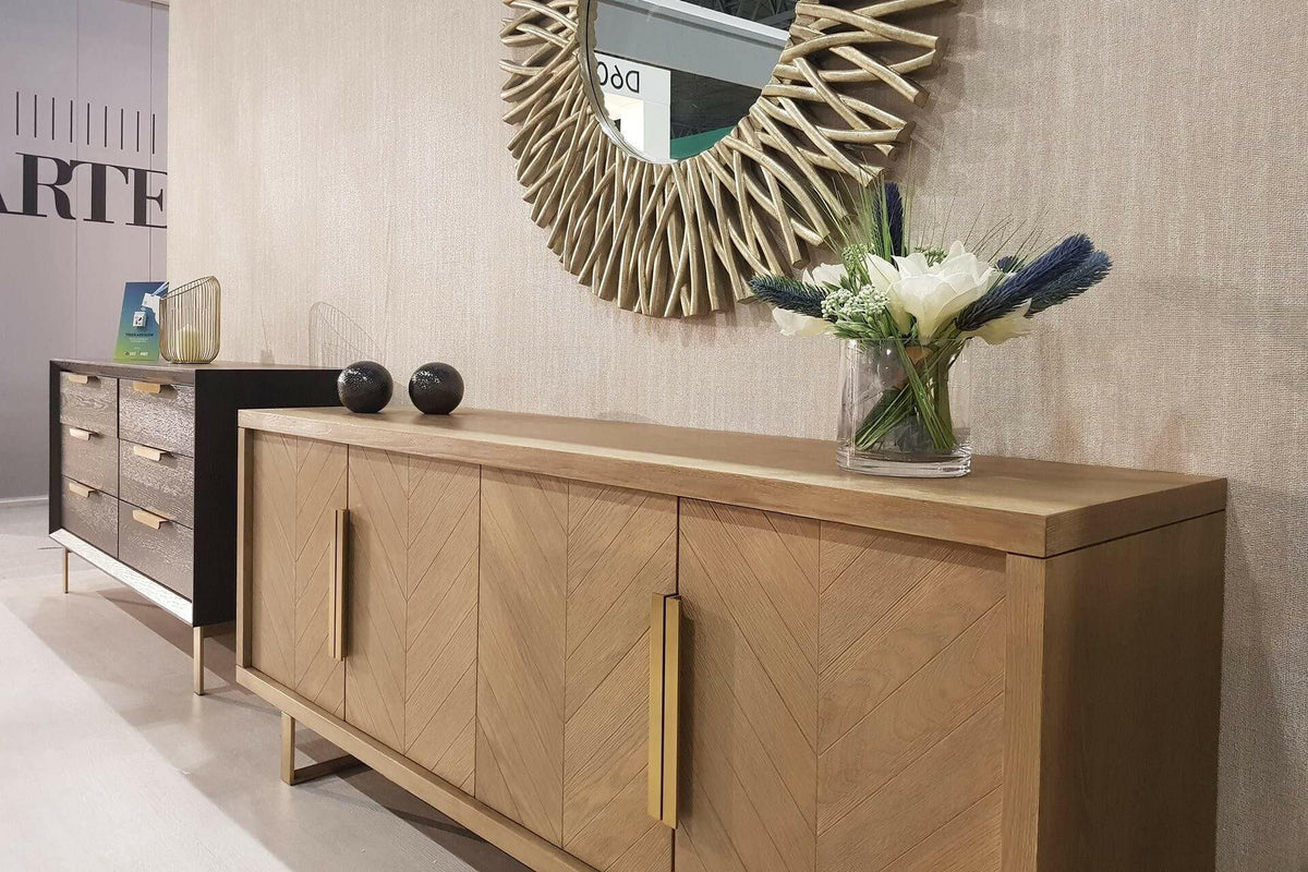 VALENCIA 4-DOOR SIDEBOARD.