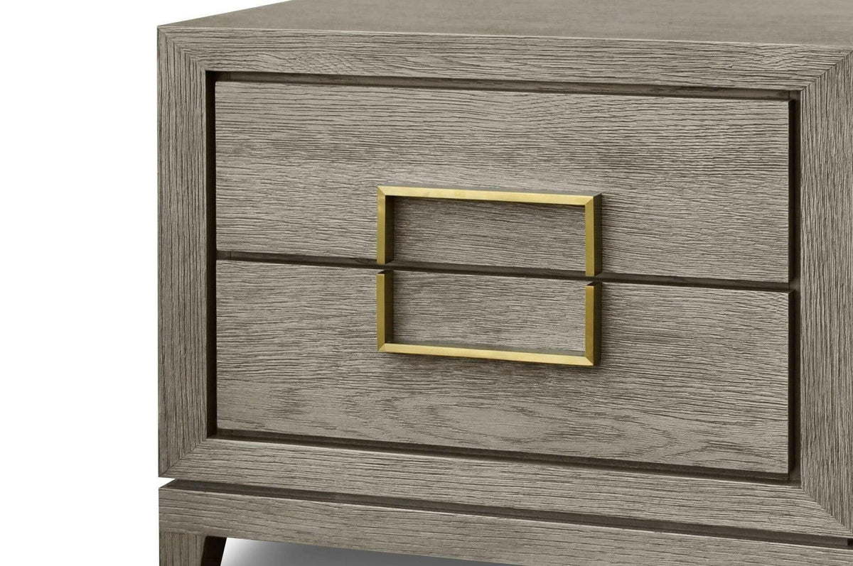 Lucca Bedside Cabinet with 2-Drawers.