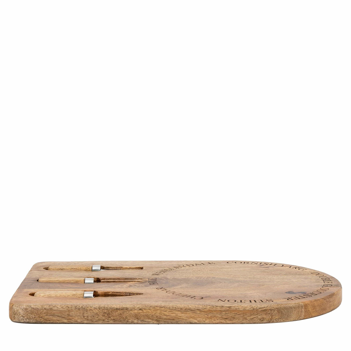 Dodington Wooden Cheese Board Set.