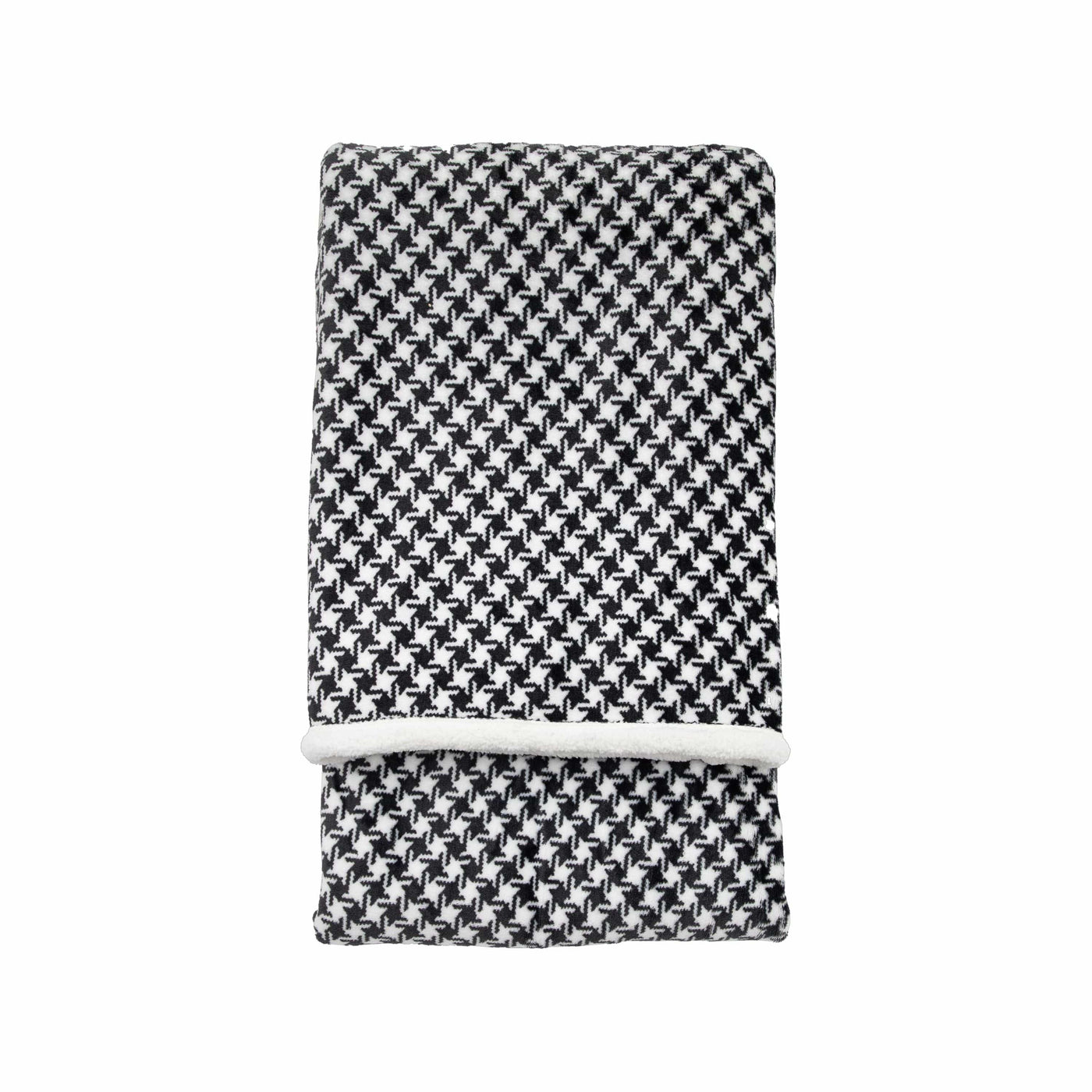 Bodhi Accessories Dogtooth Sherpa Throw House of Isabella UK