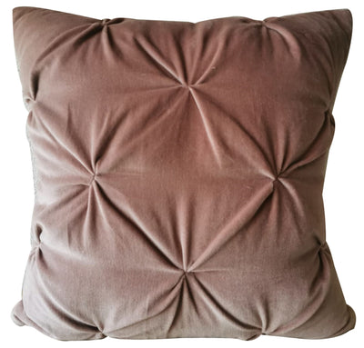 Bodhi Accessories Earolstone Velvet Cushion Blush House of Isabella UK