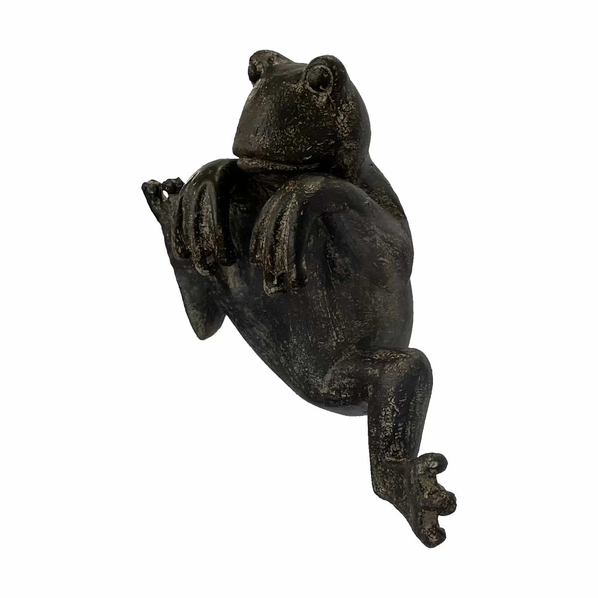 Ervan Frog Pot Hanger Antique (2pk).